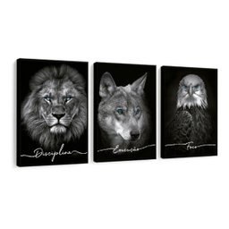 Sku: Quadro Decorativo Nunca Foi Sorte Sempre Foi Deus Quadros e Mimos - Decora  - 4