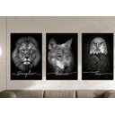 Ver imagem 1 de Sku: Quadro Decorativo Nunca Foi Sorte Sempre Foi Deus Quadros e Mimos - Decora 