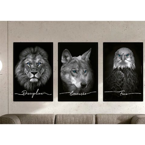 Sku: Quadro Decorativo Nunca Foi Sorte Sempre Foi Deus Quadros e Mimos - Decora 