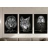 Sku: Quadro Decorativo Nunca Foi Sorte Sempre Foi Deus Quadros e Mimos - Decora  - 1