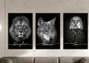 Ver imagem 1 de Sku: Quadro Decorativo Nunca Foi Sorte Sempre Foi Deus Quadros e Mimos - Decora