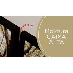 Sku: Quadro Decorativo Nunca Foi Sorte Sempre Foi Deus Quadros e Mimos - Decora  - 8
