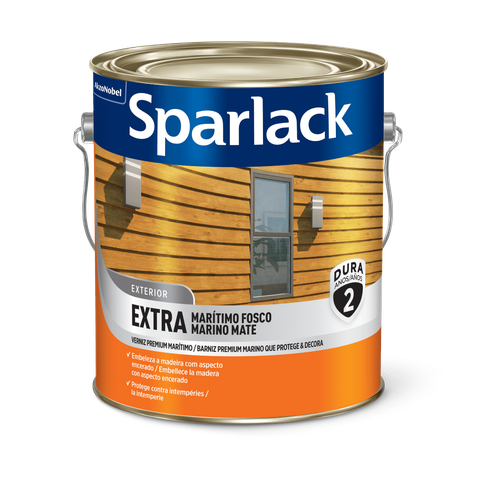 Verniz Fosco Natural 2an 3,6l Mariti Sparlack 3101 Coral