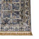 Ver imagem 5 de Tapete Persa Royal Cinza 100x150cm Fio Acetinado - Decoração para Quarto e Sala