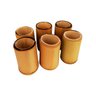 Kit com 6 Copos de Bambu 50ml Nc Caieiras - 2