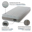 Ver imagem 5 de Colchão Solteiro Espuma D33 88cmx19cmx188cm One Face Millenium Hellen Colchões Bege