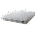 Ver imagem 5 de Colchão Queen D 33 One Face Millenium 19x 198x 158 cm Bege/Branco/Plw Hellen Colchões