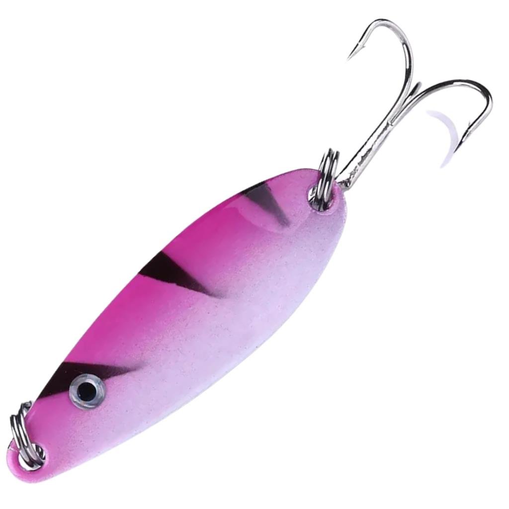 Kit 30 isca Artificial Spinner Bait Metal Garateia Vibração - 4