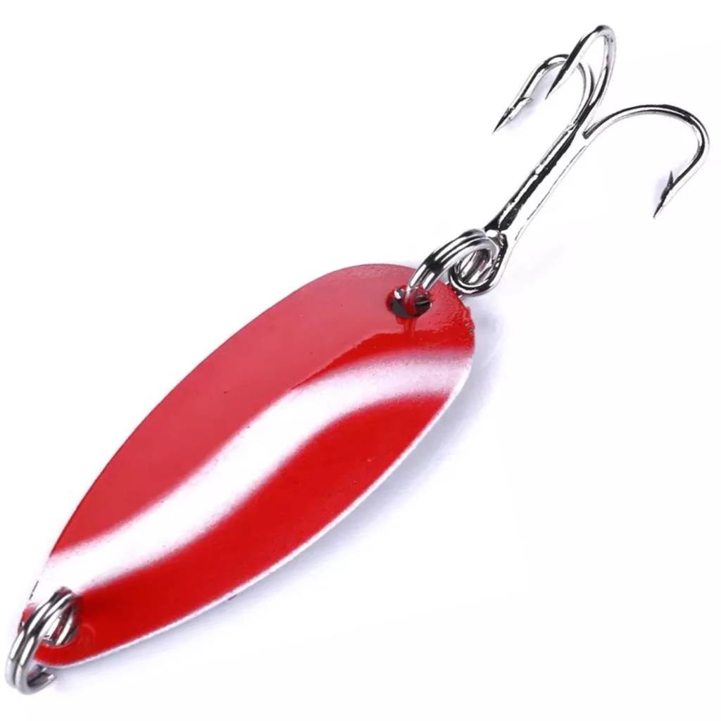 Kit 30 isca Artificial Spinner Bait Metal Garateia Vibração - 6