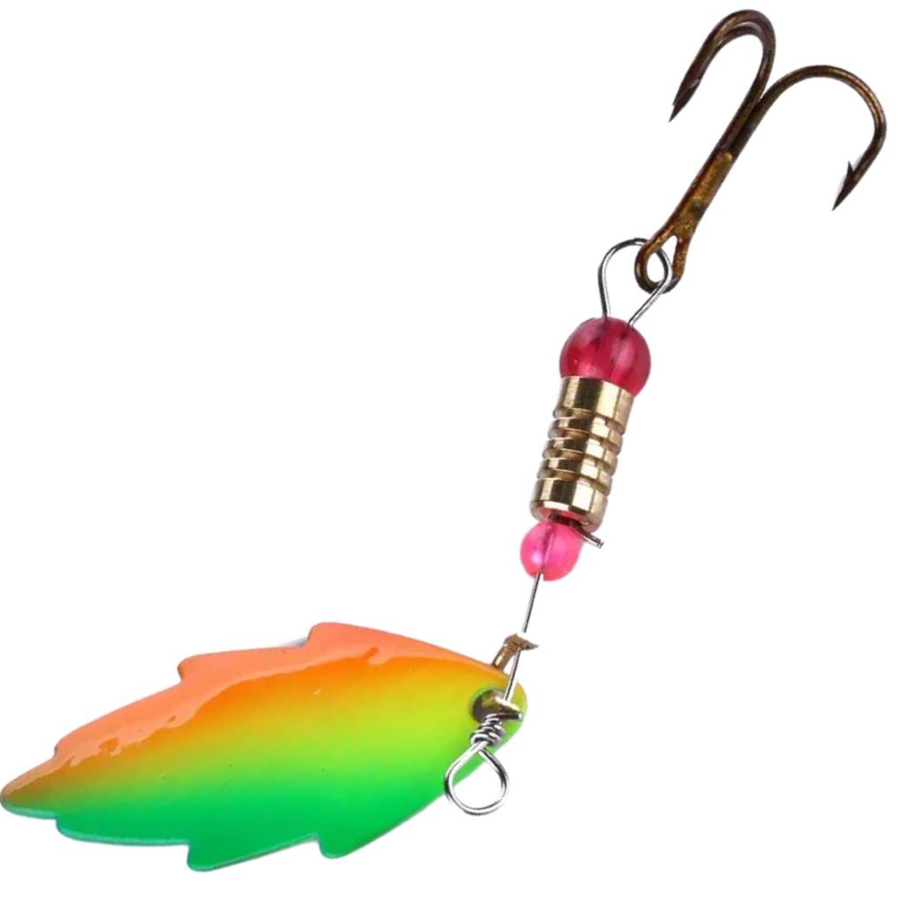 Kit 30 isca Artificial Spinner Bait Metal Garateia Vibração - 5