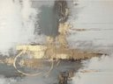 Ver imagem 3 de Quadro Decorativo Tela Canvas Abstratro Ref:qbab1 Lojall 90 X 60 Cm Borda Infinita