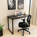 Ver imagem 6 de Mesa Escrivaninha Home Ofice Industrial 100% Mdf:preto