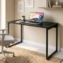 Ver imagem 1 de Mesa Escrivaninha Home Ofice Industrial 100% Mdf:preto