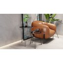 Ver imagem 3 de Kit Duas Mesas Pé de Ferro Sala Canto Redonda  Estilo Industrial Lateral