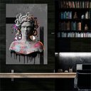 Ver imagem 3 de Quadro Medusa Grafite -- Br Artes