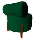 Ver imagem 4 de Poltrona Decorativa Mônaco Bouclé Verde