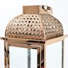 Lanterna Decorativa Marroquina Cobre Inox 46x19cm - 6