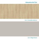 Ver imagem 3 de Armário Aéreo Modulado Essenza 3 Portas de Bater MDP Carvalho Andorra-Bege Dunas Luciane Móveis