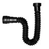 Kit 3 Sifão Sanfonado/extensivo Universal Abs Preto Flexível - 2