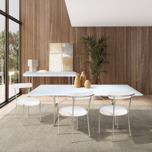 Conjunto Mesa Jantar Itatiba com Cadeira Violeta 6 Cadeiras