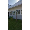 Ver imagem 2 de Poste Para Jardim Colonial Sinha Alumínio Cobre 1.80m 15002