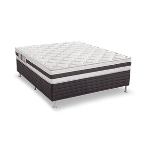 Conjunto Box Casal Espuma D45 Max Saúde Premium 138x188x66 Reconflex