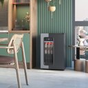 Ver imagem 3 de Cervejeira 95 Litros Porta com Visor Frost Free GRB-100 PR Gelopar Laterais Pretas 220v