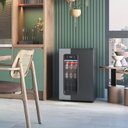 Ver imagem 3 de Cervejeira 95 Litros Porta com Visor Frost Free GRB-100 PR Gelopar Laterais Pretas 220v