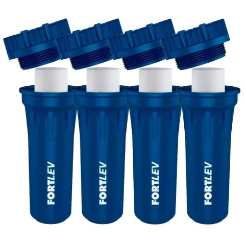 Kit 4 Filtros P/ Caixa D'água ou Cavalete Fortlev