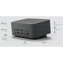 Ver imagem 1 de Dock Station Logi Dock Logitech - Conexão 5 Periféricos e 2 Monitores