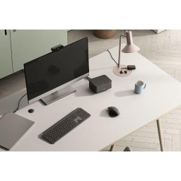 Dock Station Logi Dock Logitech - Conexão 5 Periféricos e 2 Monitores - 3