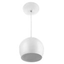 Ver imagem 2 de Pendente Bola Pequena Branco Sala Cozinha Quarto