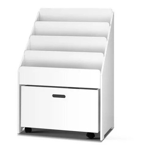 Estante De Livros com Baú Ravena 100% MDF WoodCore