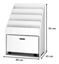 Ver imagem 2 de Estante De Livros com Baú Ravena 100% MDF WoodCore