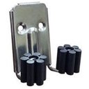 Ver imagem 5 de Kit 2 Suportes Vassoura Rodo Pá Cabo Doméstico Organizar Casa Peso até 1,4kg Área Serviço Parede Bes