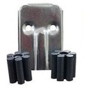 Ver imagem 3 de Kit 2 Suportes Vassoura Rodo Pá Cabo Doméstico Organizar Casa Peso até 1,4kg Área Serviço Parede Bes