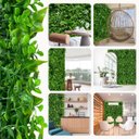 Ver imagem 6 de Placa Jardim Vertical Artificial Luxo 100x200cm Alta Cobertura Muro Inglês com Proteção Uv