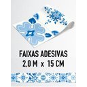 Ver imagem 5 de Faixa Decorativa Adesiva (autocolante) - Azulejo Azul 2
