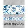 Faixa Decorativa Adesiva (autocolante) - Azulejo Azul 2 - 2