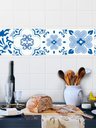 Ver imagem 1 de Faixa Decorativa Adesiva (autocolante) - Azulejo Azul 2