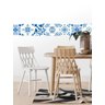 Faixa Decorativa Adesiva (autocolante) - Azulejo Azul 2 - 3
