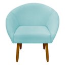 Ver imagem 7 de Poltrona Decorativa para Sala Recepção Manicure Consultório Stella Suede