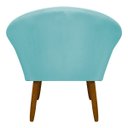 Ver imagem 2 de Poltrona Decorativa para Sala Recepção Manicure Consultório Stella Suede