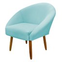 Ver mais imagens de Poltrona Decorativa para Sala Recepção Manicure Consultório Stella Suede