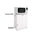 Ver imagem 3 de Gabinete Lavanderia Balcão Multiuso Asm155 C- 2 Portas Branco - Movelbento
