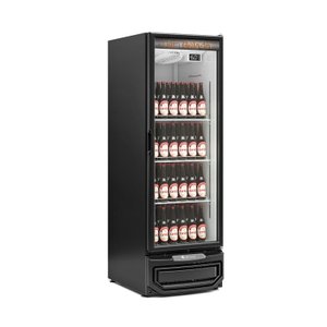 Cervejeira 570 Litros Frost Free Porta Vidro GCB-57 V PR Gelopar Preta 220v