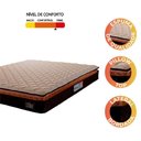 Ver imagem 3 de Colchão Casal Espuma D33 Pillow Top Millenium 138x188x19cm