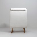 Ver imagem 5 de Poltrona Amamentação Balanço de Madeira Zen Branco