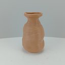 Ver imagem 2 de Vaso Decorativo Enfeite Planta Aparador Cerâmica 23x14x14cm Nude