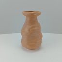 Ver imagem 6 de Vaso Decorativo Enfeite Planta Aparador Cerâmica 23x14x14cm Nude